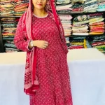 Printed Cotton Kurta Set
